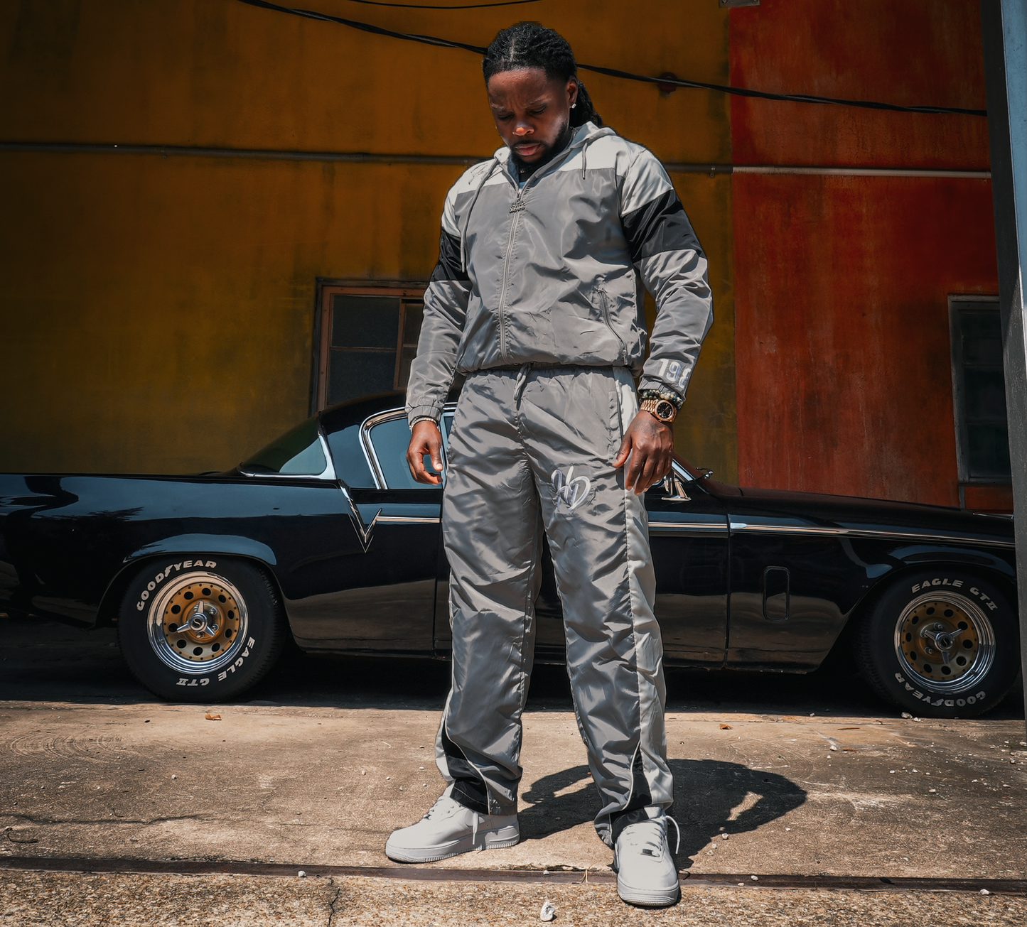 Millionaire Track Set - Grey/Grey/Black