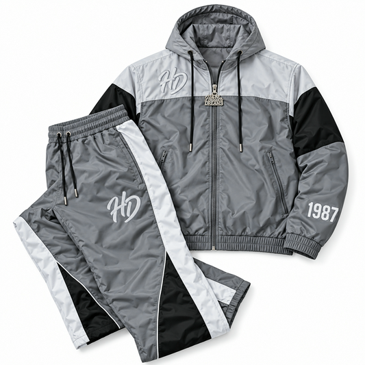 Millionaire Track Set - Grey/Grey/Black