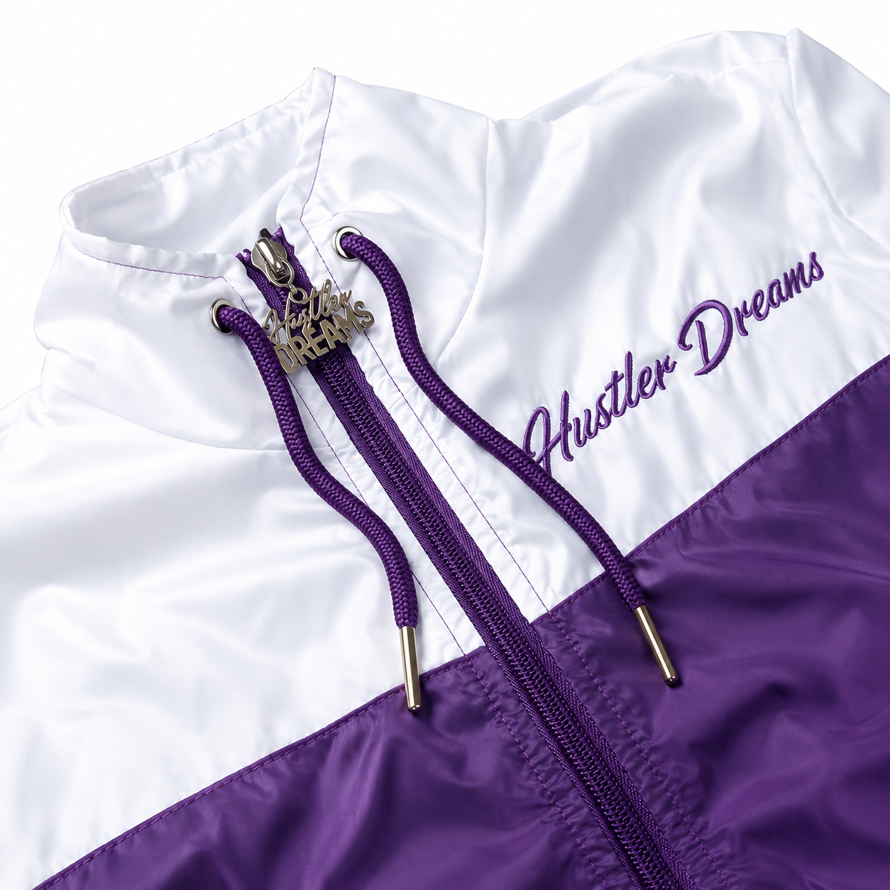 Cash Flow Short Set - Purple/White/Black