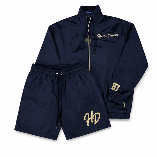 Cash Flow Short Set - Black/Gold