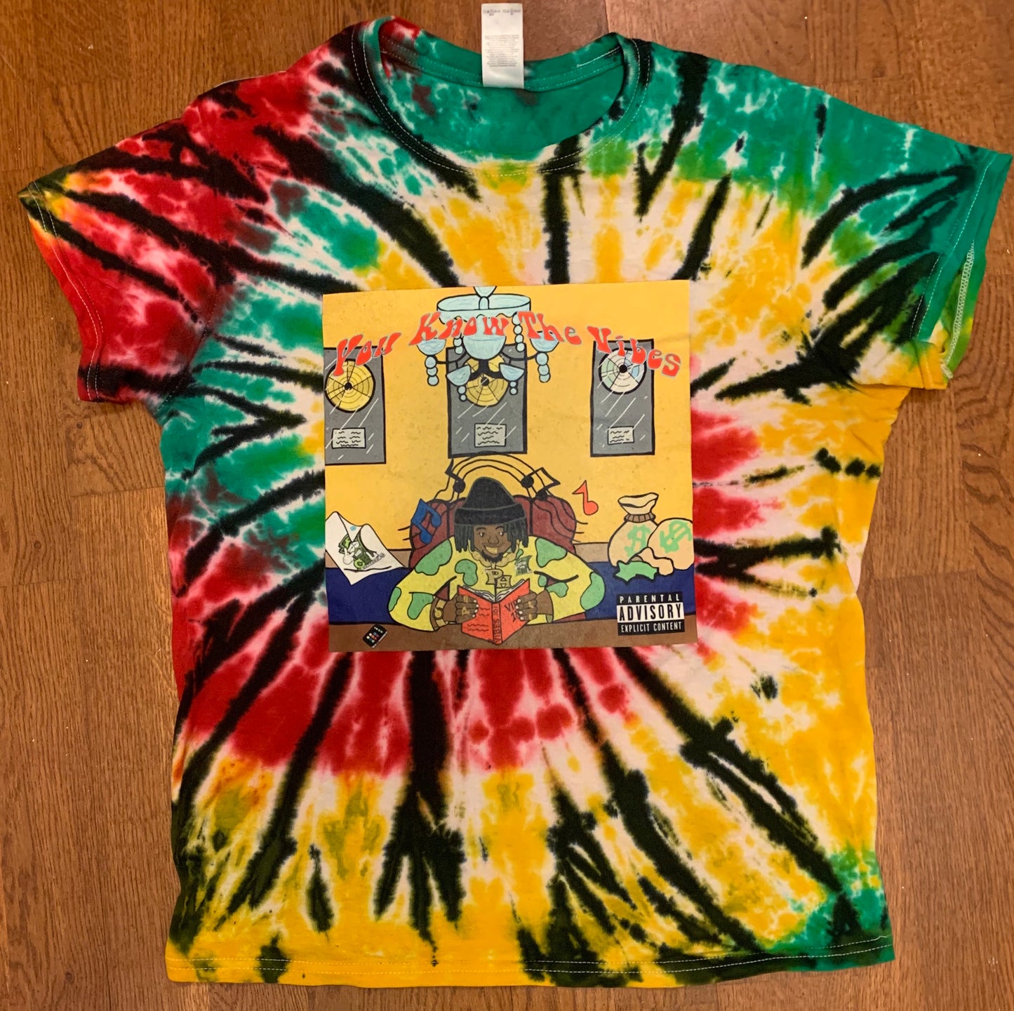 Limited Edition "YKTV" Tie-dye T-Shirt *DEADSTOCK*